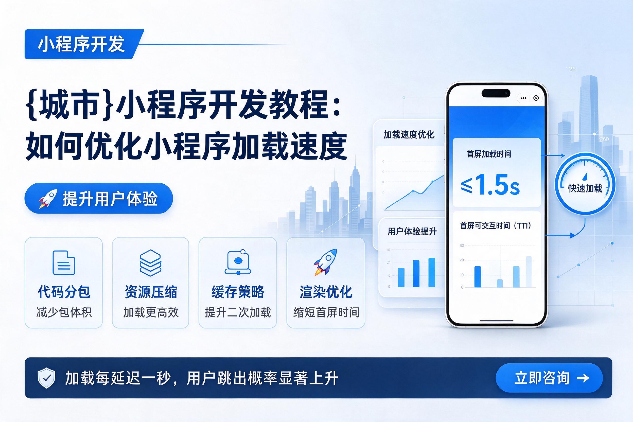 改则小程序开发教程：如何优化小程序加载速度提升用户体验